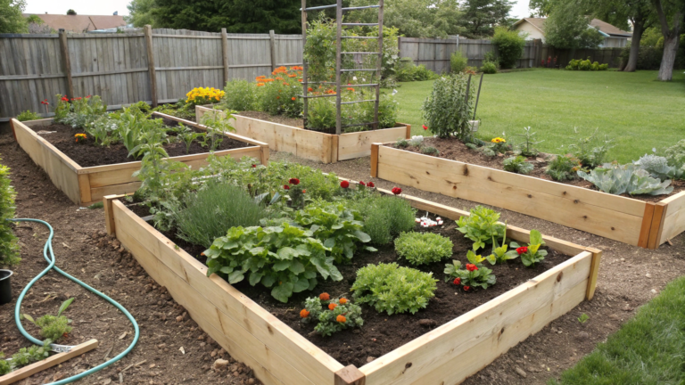 backyard raised bed garden ideas