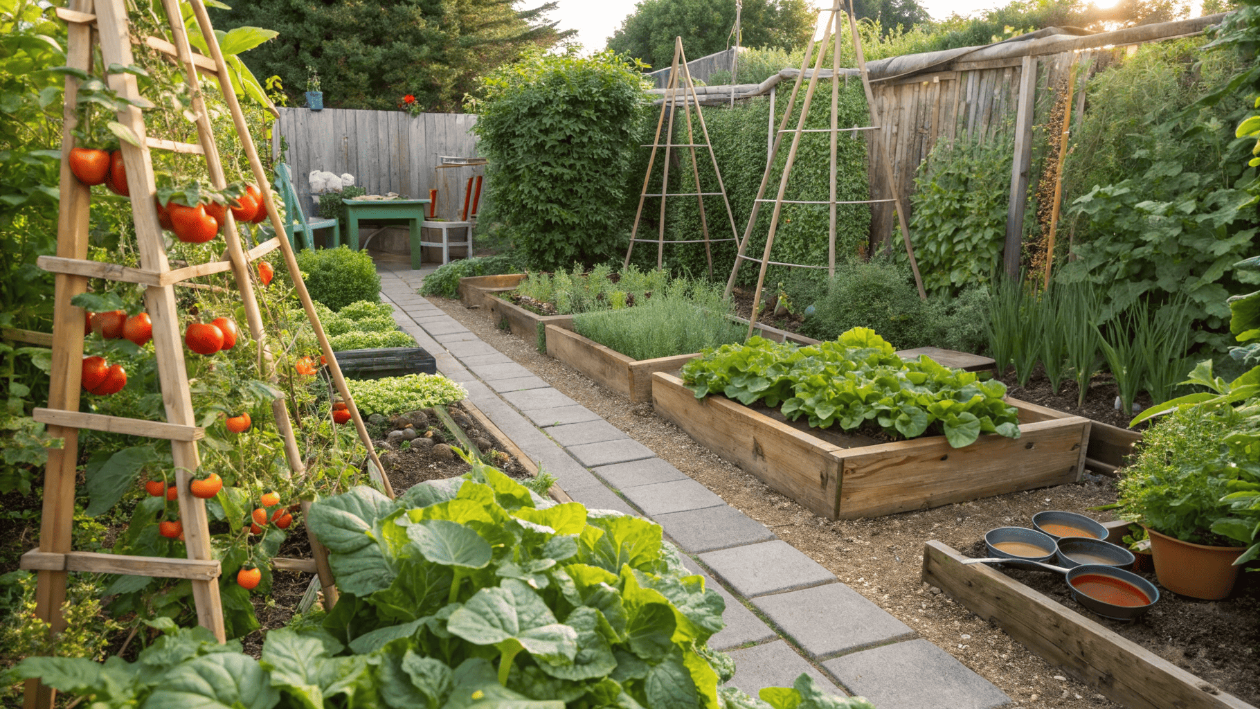 15+ Inspiring Backyard Vegetable Garden Ideas