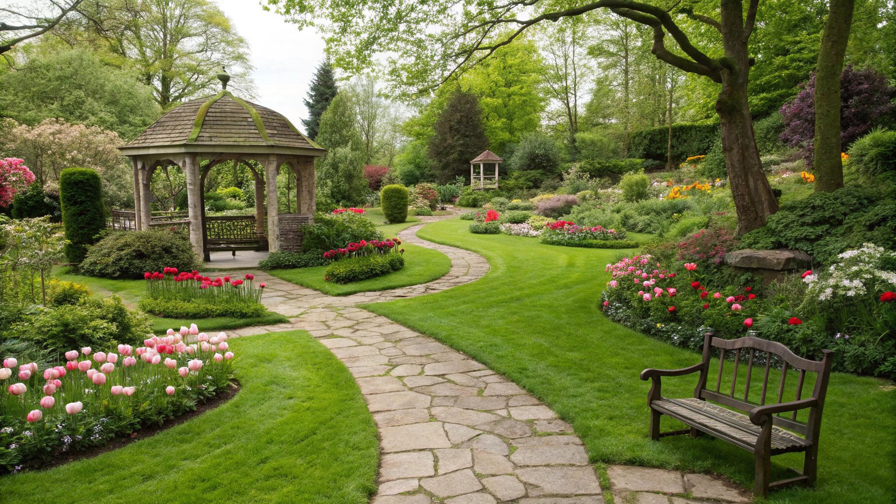 english garden landscaping ideas