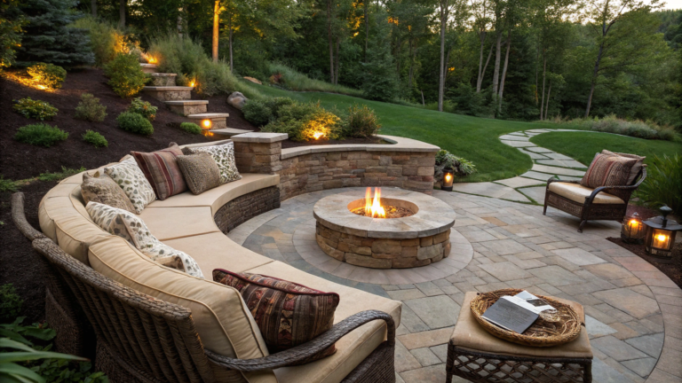fire pit landscaping ideas