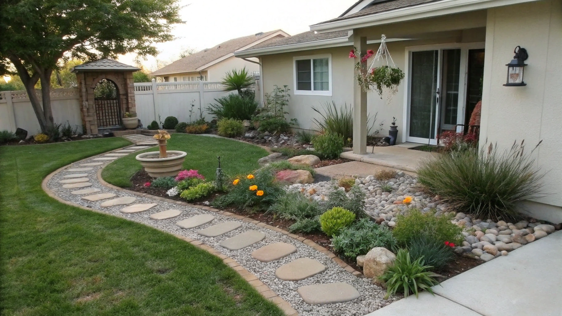 front yard landscaping ideas on a budget