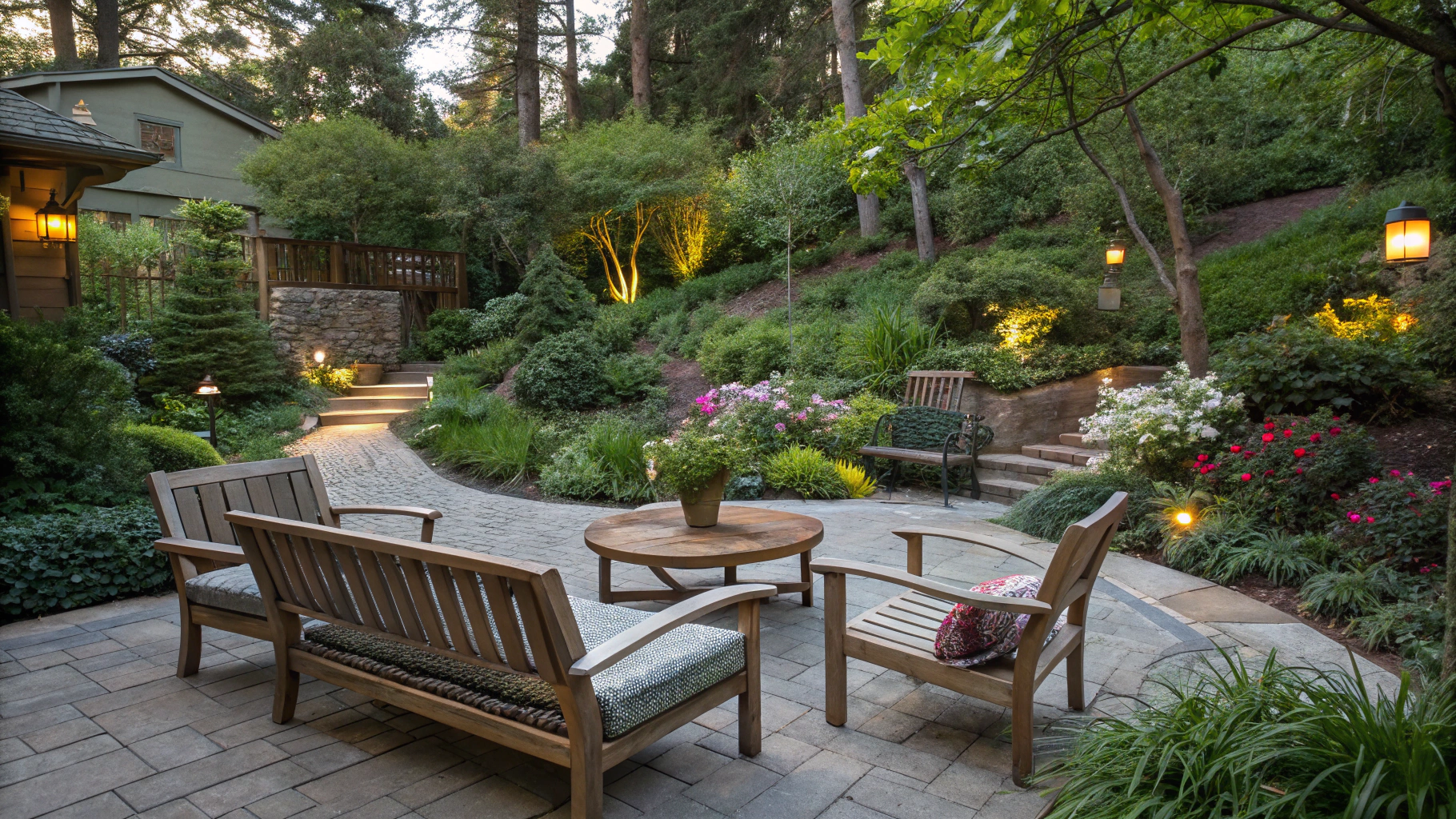 11+ Inspiring Garden Sitting Area Ideas