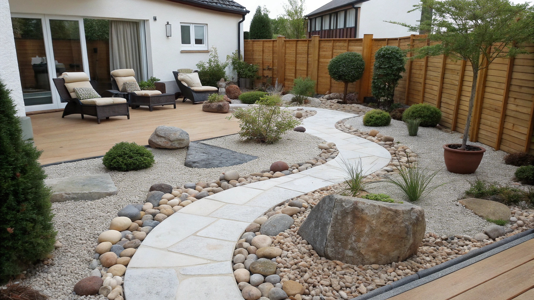 gravel garden landscaping ideas