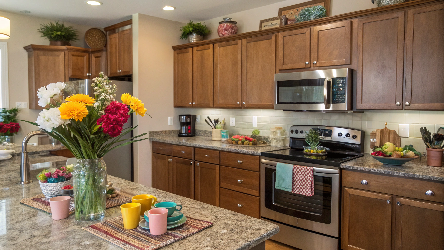 how to decorate a kitchen