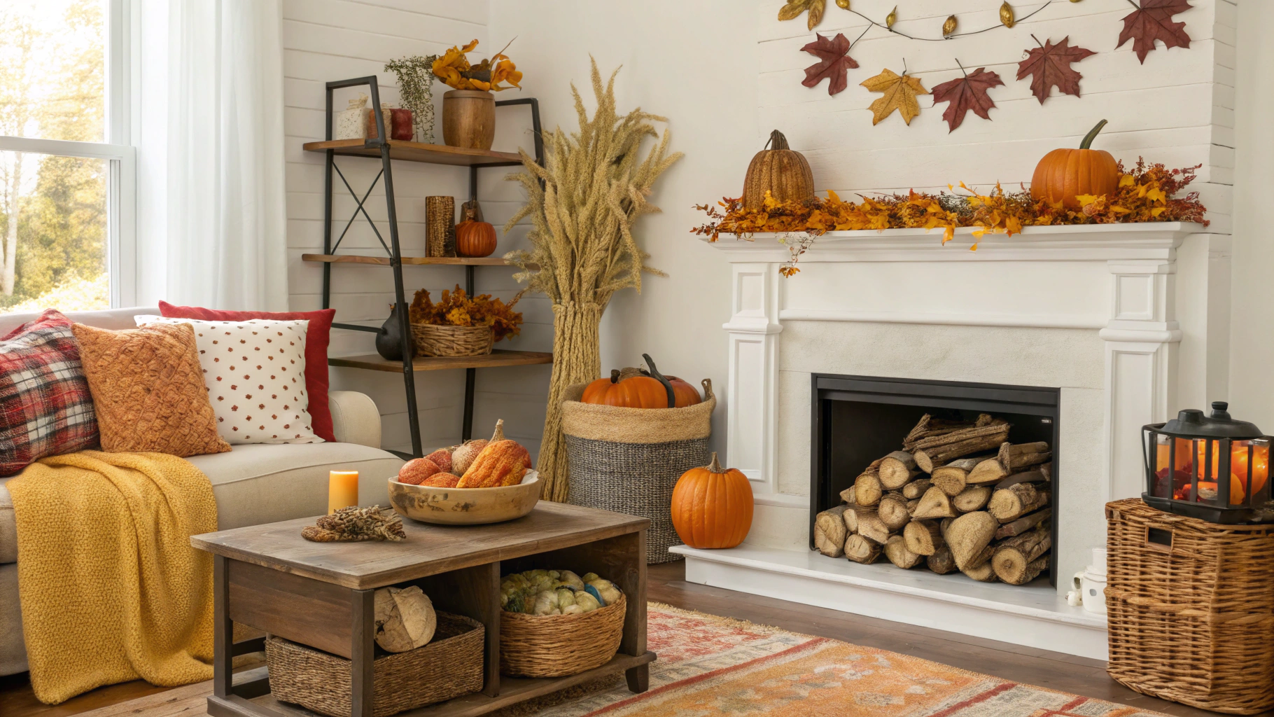 how to decorate home for fall
