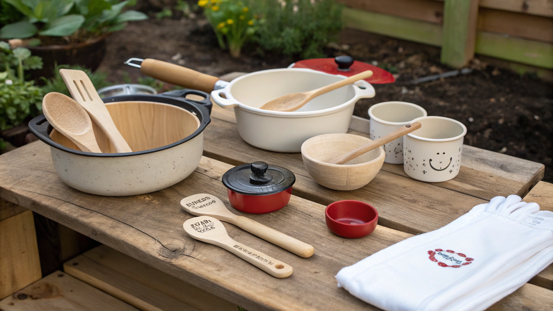 mud kitchen accessories ideas