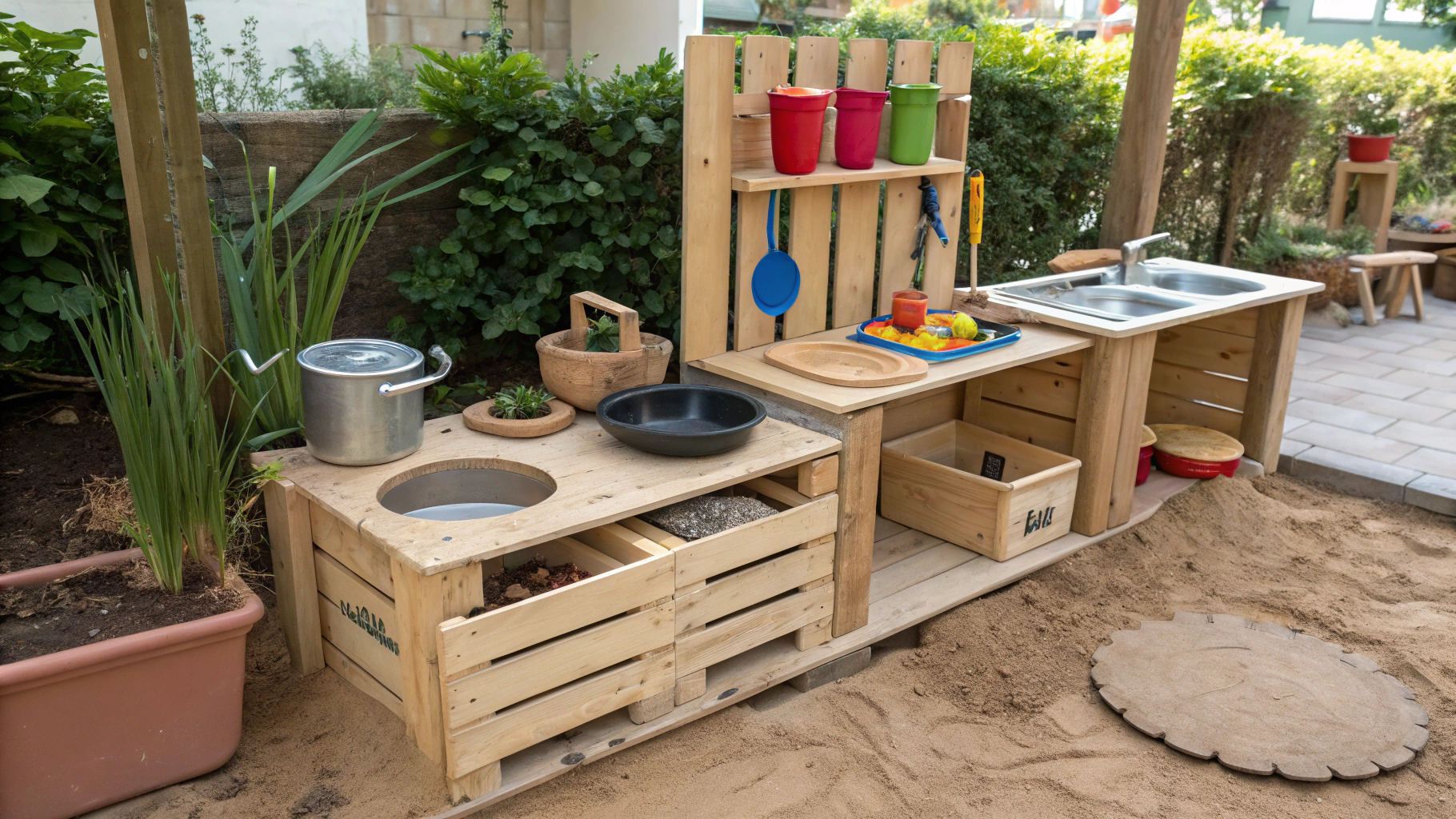 10+ Inspiring Mud Kitchen Ideas for Toddlers
