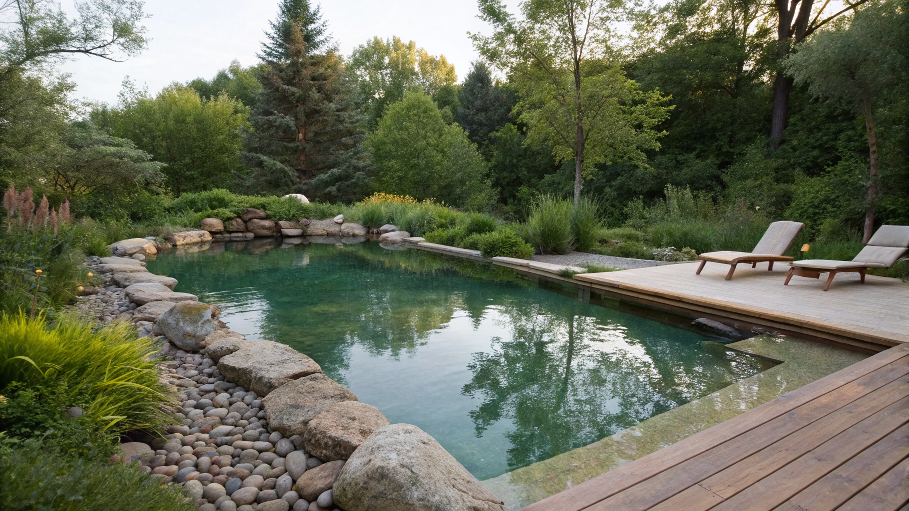 14+ Unique Natural Pool Ideas for Homes