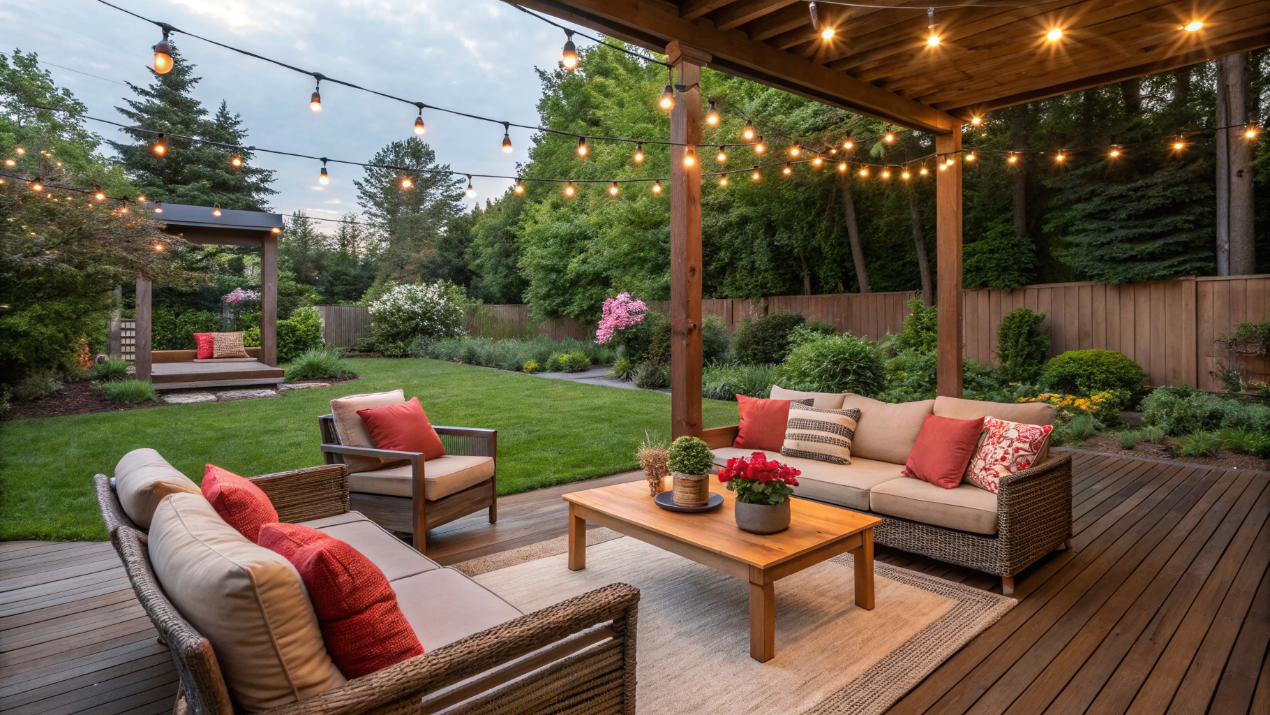 14+ Stunning Outdoor Living Room Ideas for Backyards