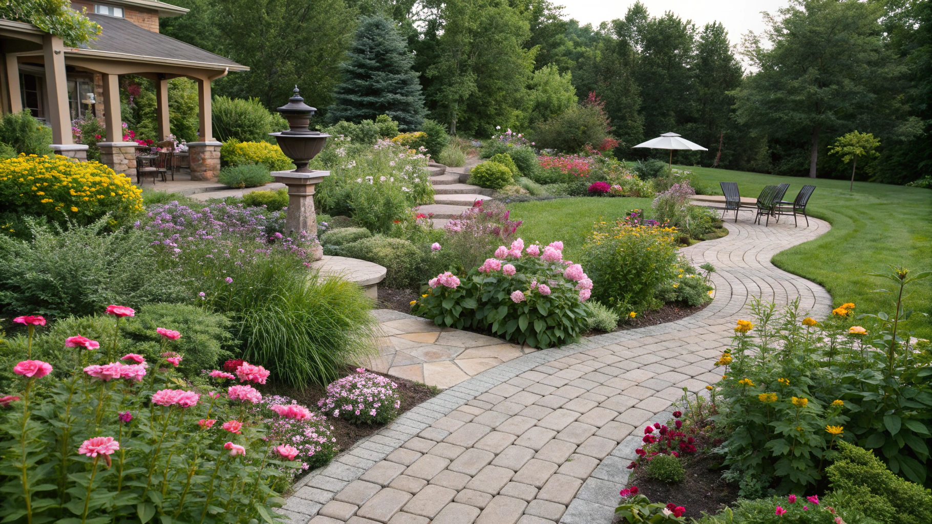 perennial garden landscaping ideas