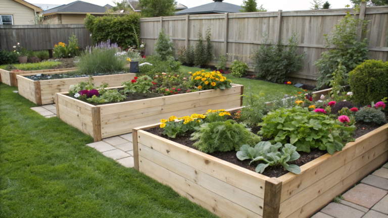 raised garden bed landscaping ideas