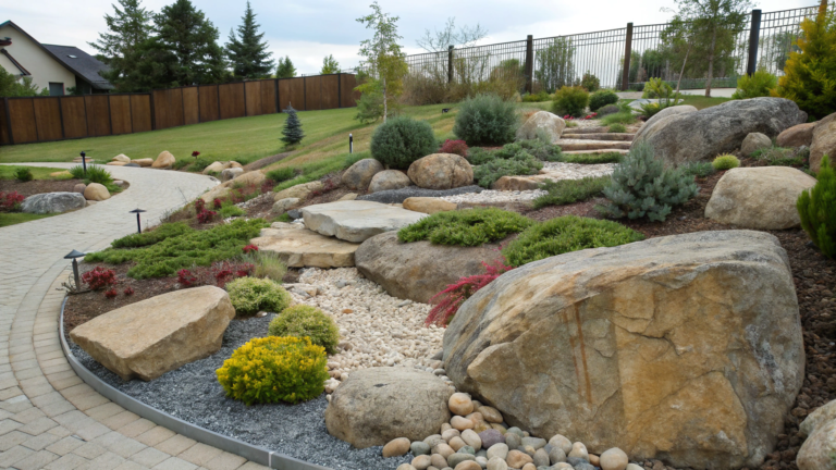 rock garden landscaping ideas