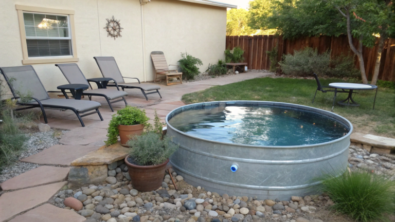 stock tank pool ideas on a budget
