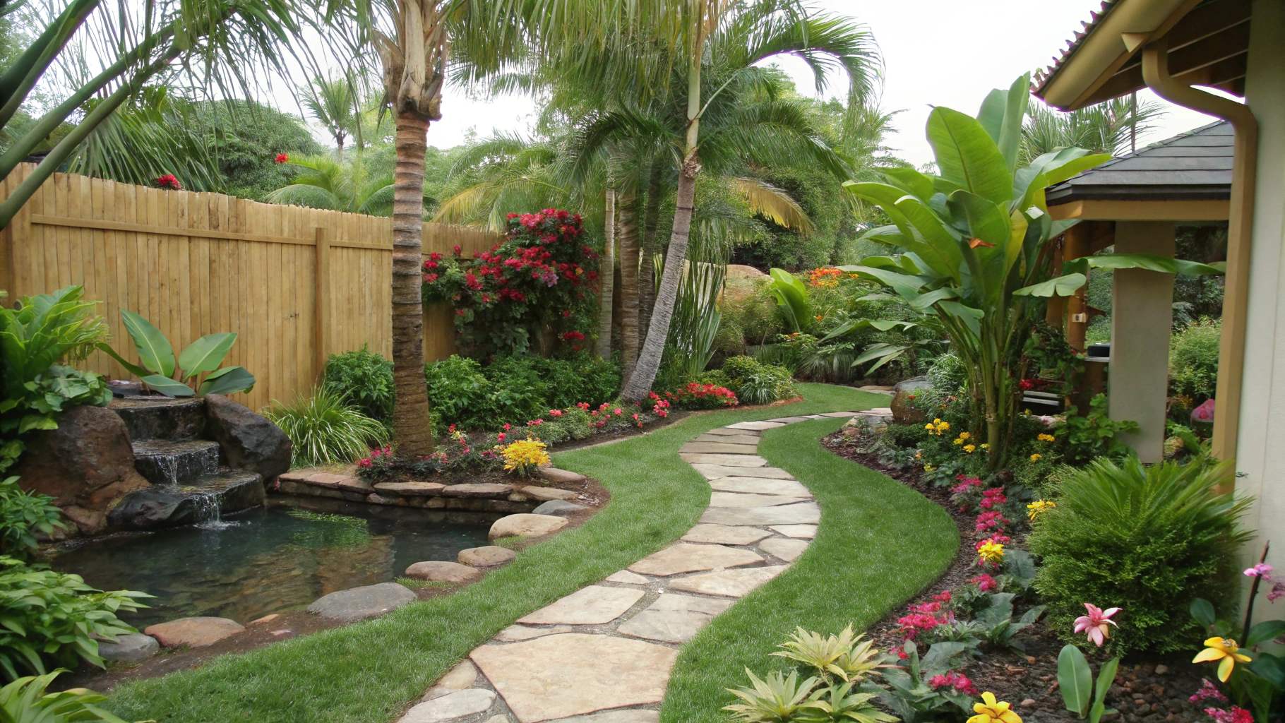 tropical landscaping ideas for backyards