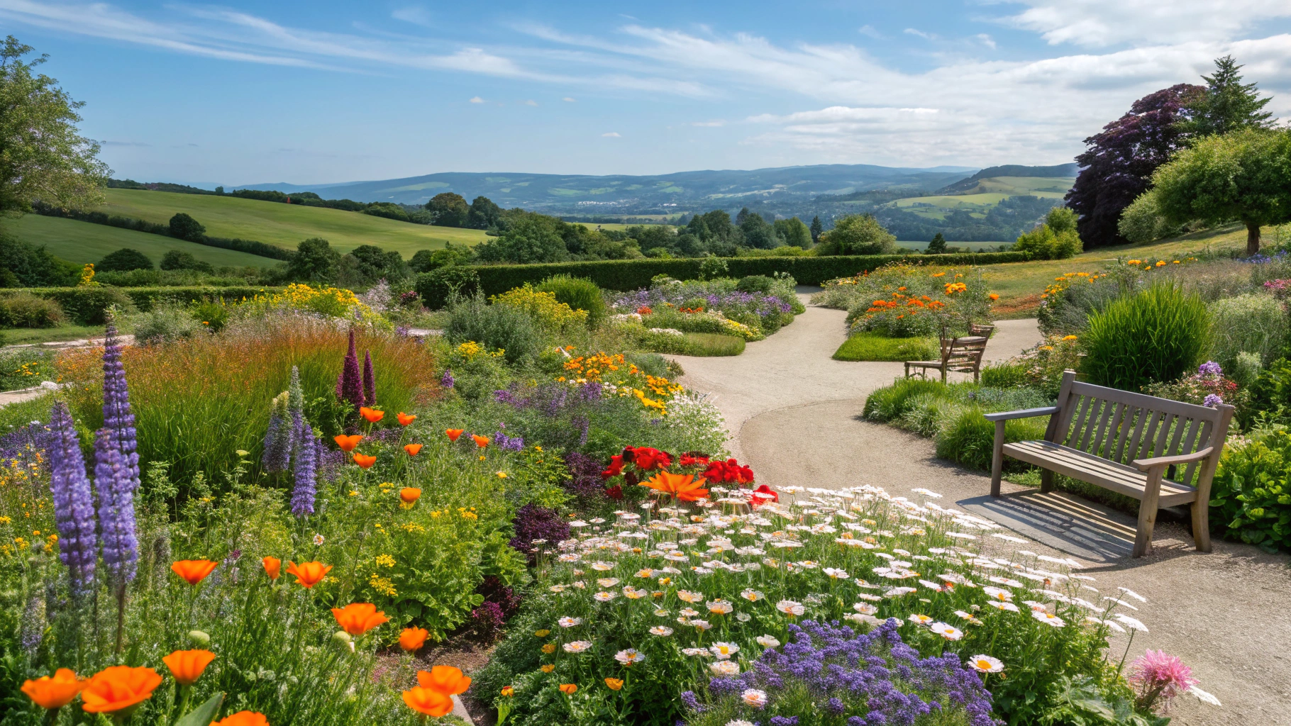 wildflower garden landscaping ideas