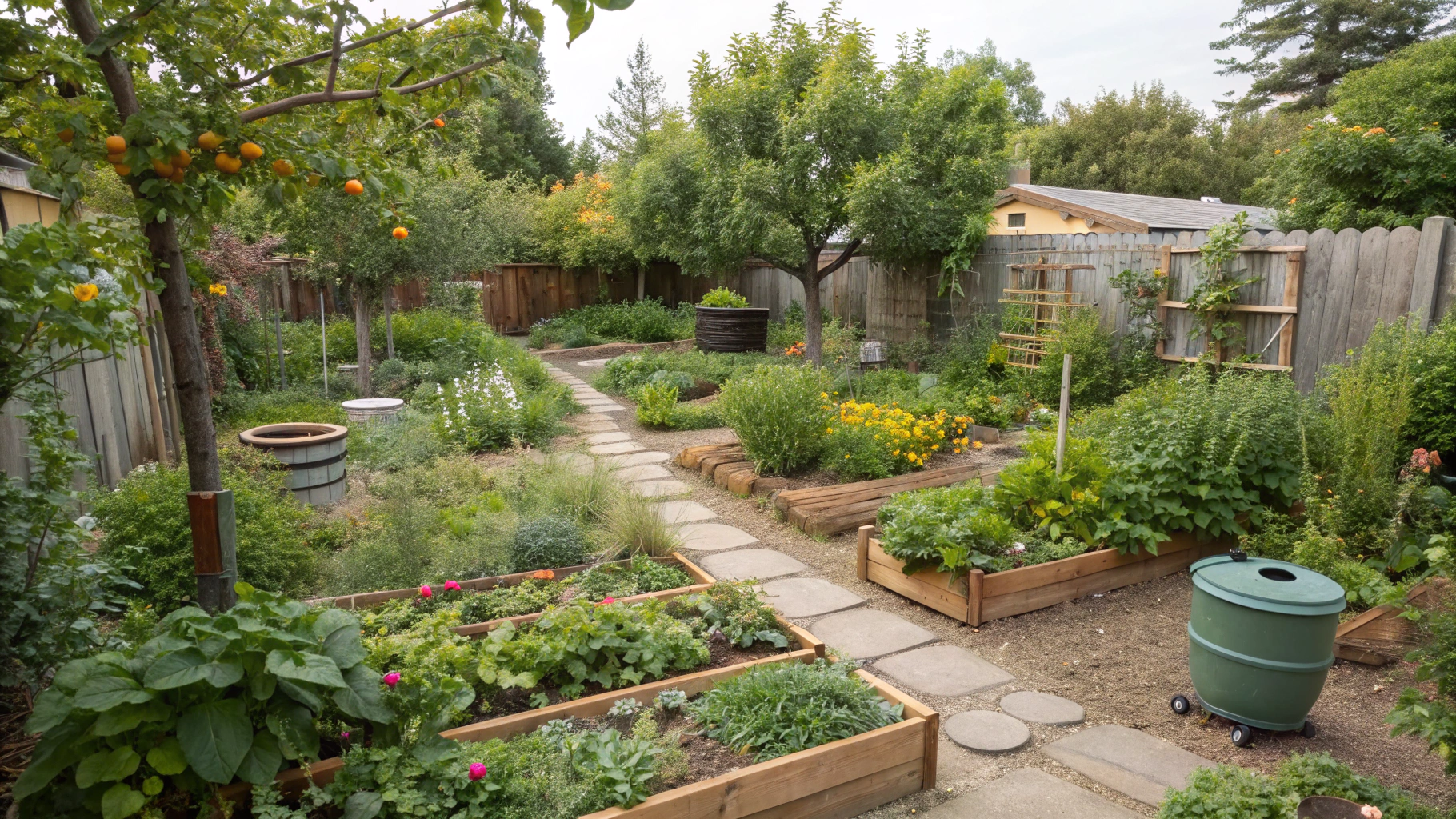 backyard permaculture garden ideas