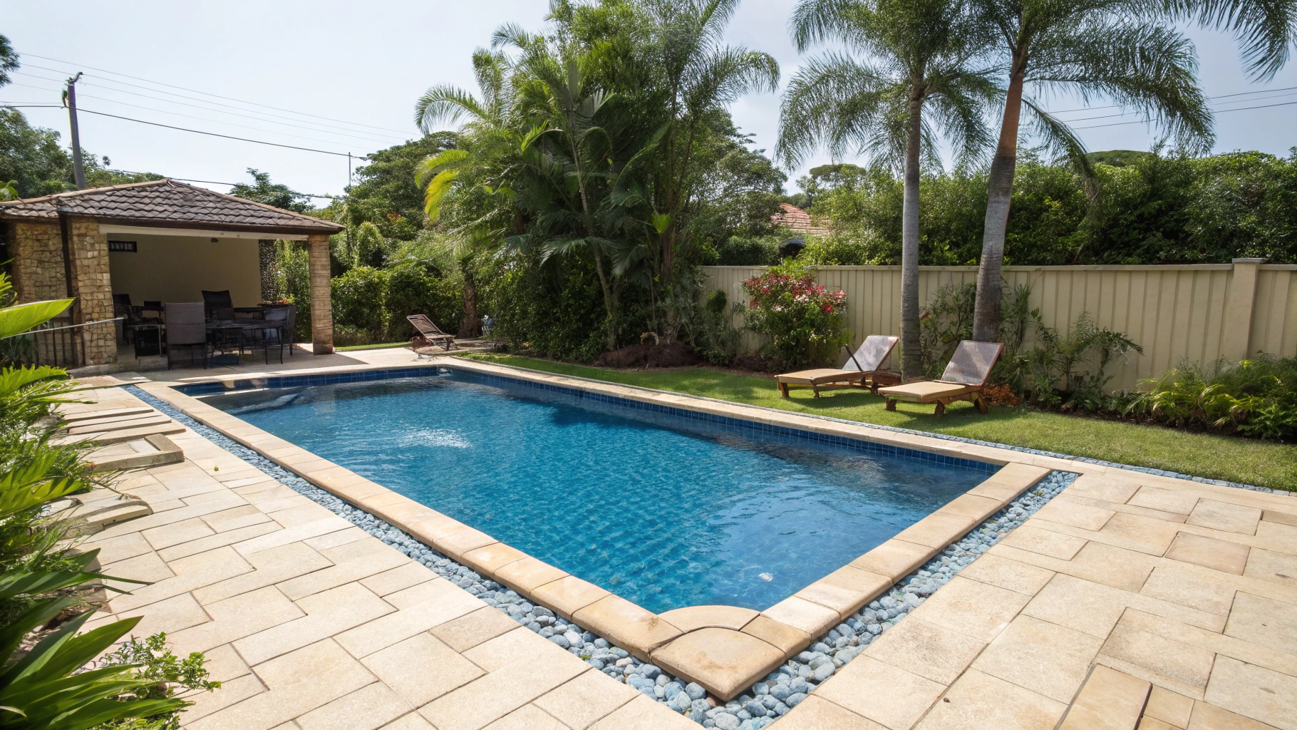 l shaped pool ideas