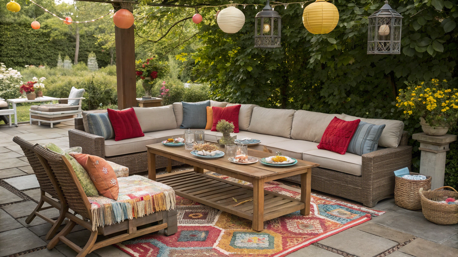 the summer patio setup everyone is recreating righ