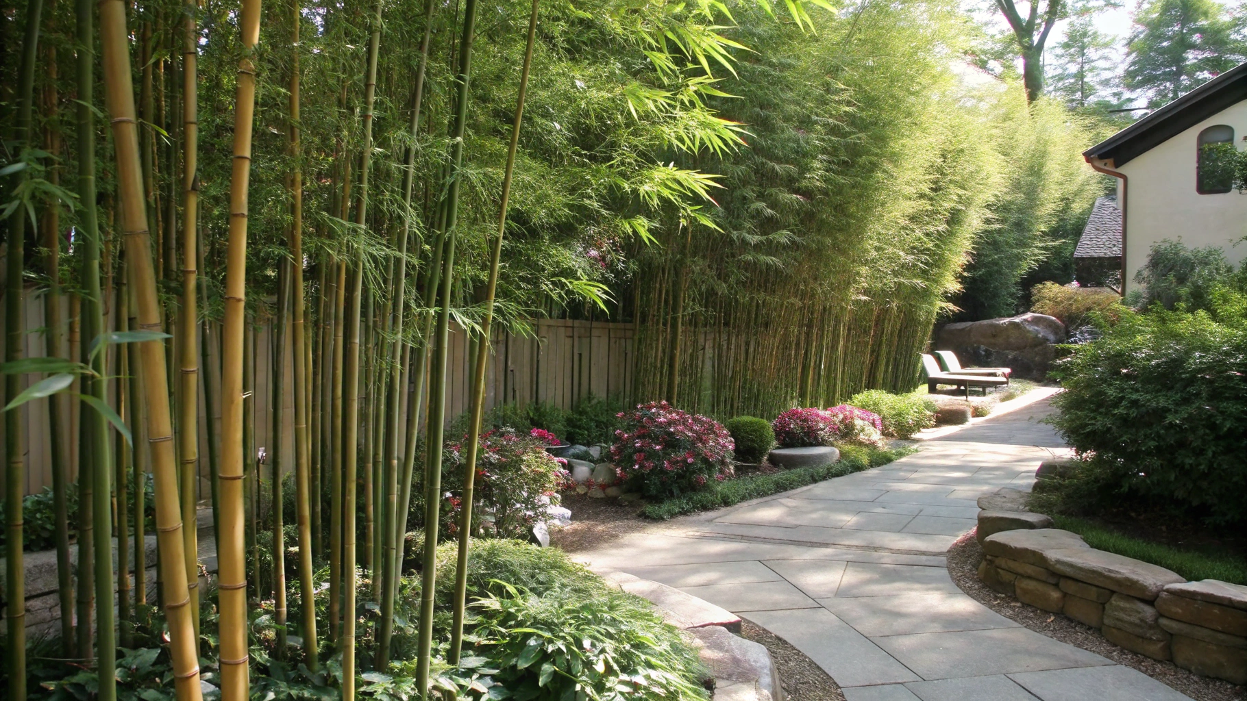 bamboo landscaping ideas for screening