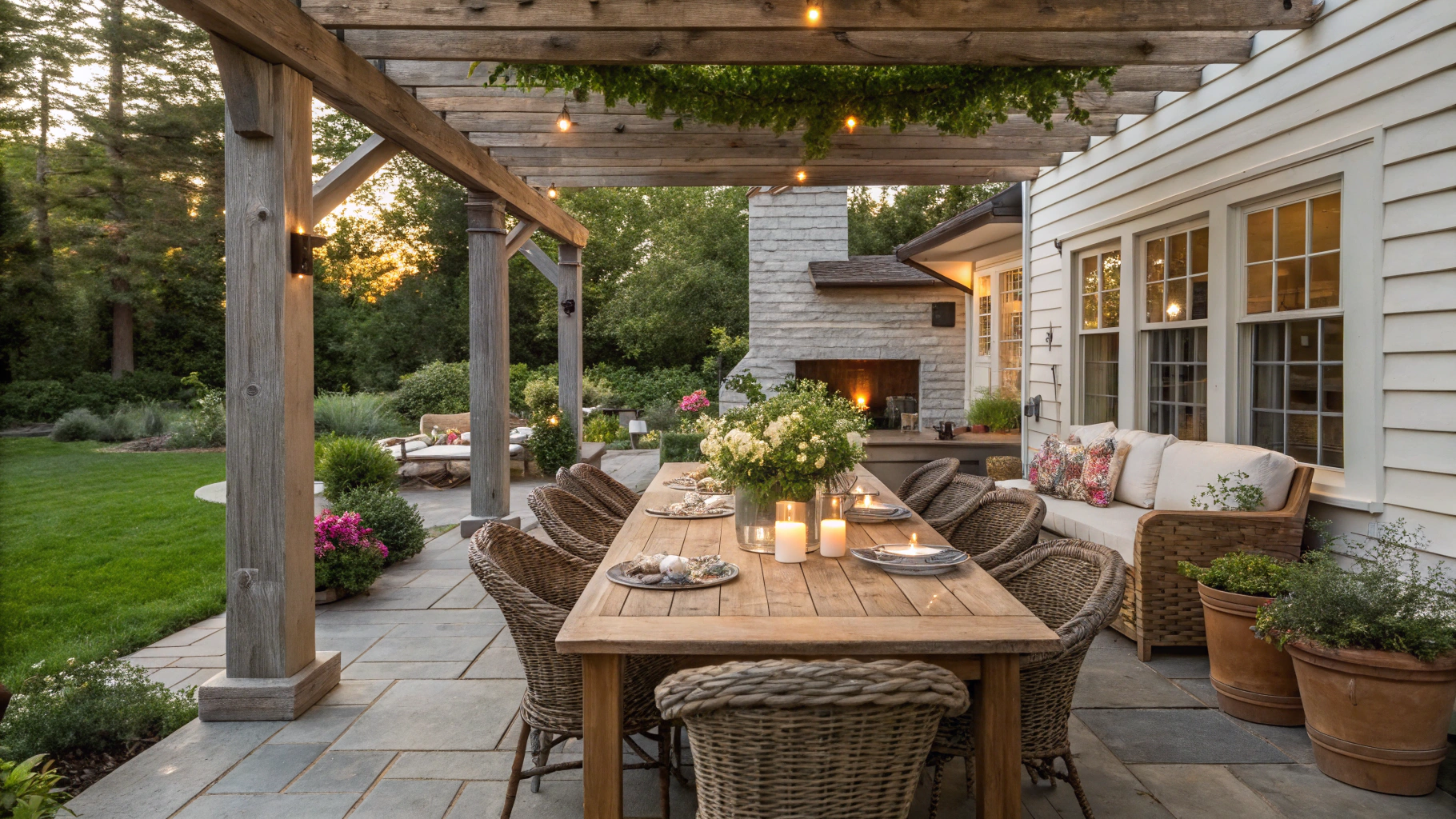 farmhouse patio ideas