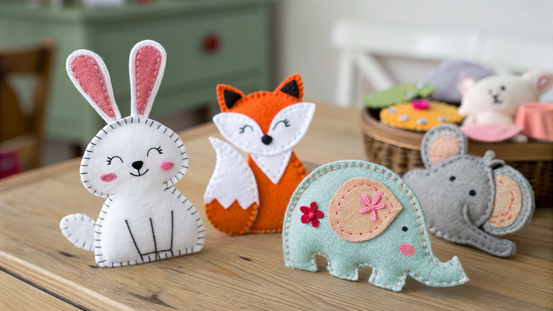 felt animal ideas