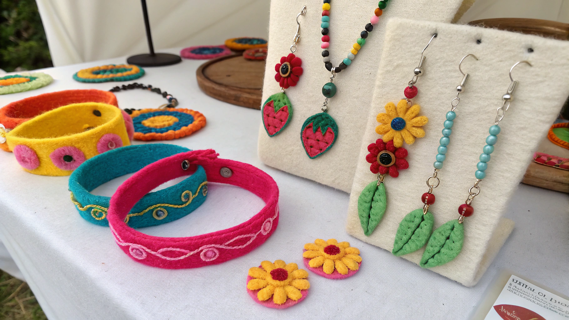 felt jewelry ideas