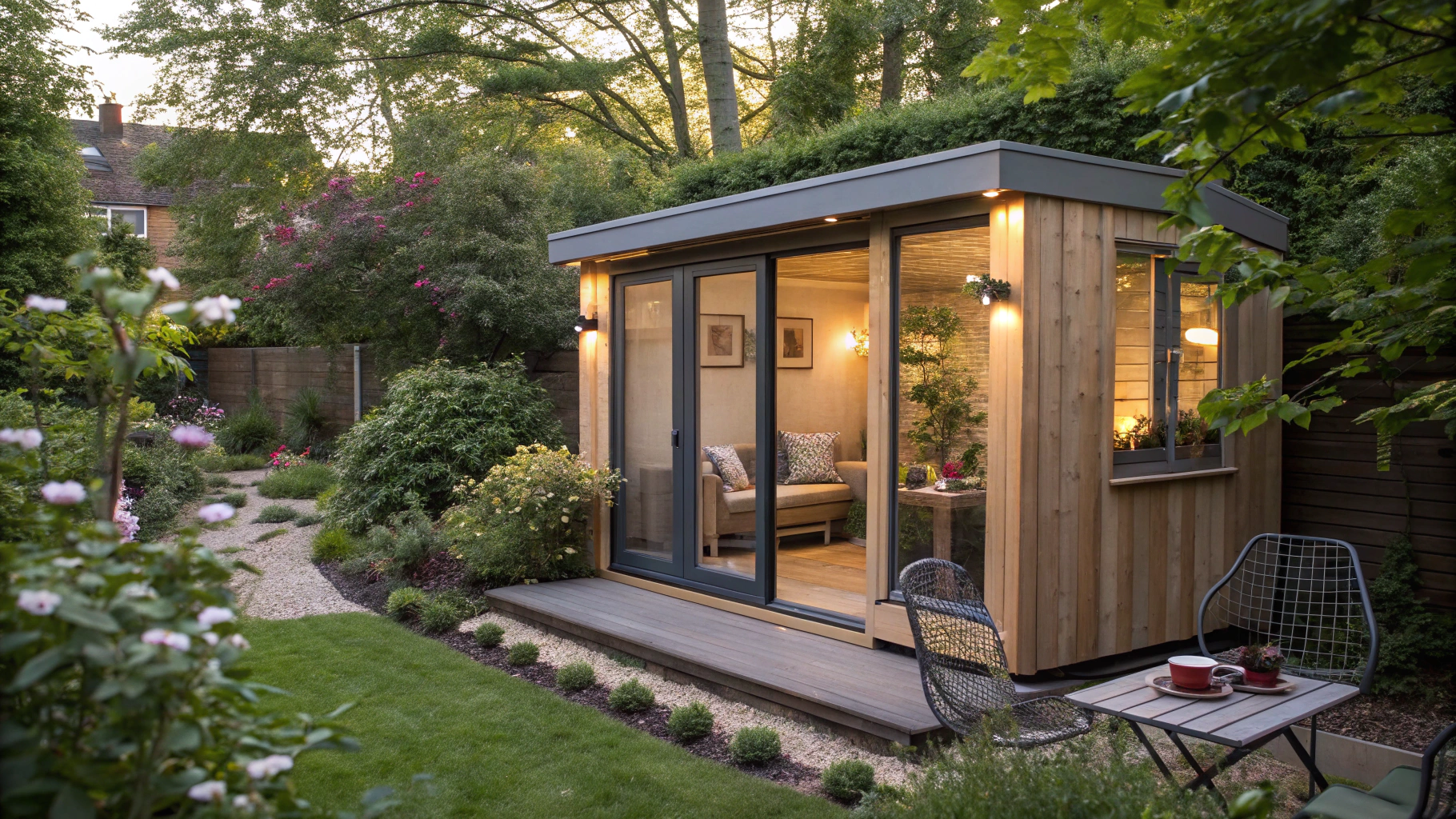 garden pod ideas for outdoor living