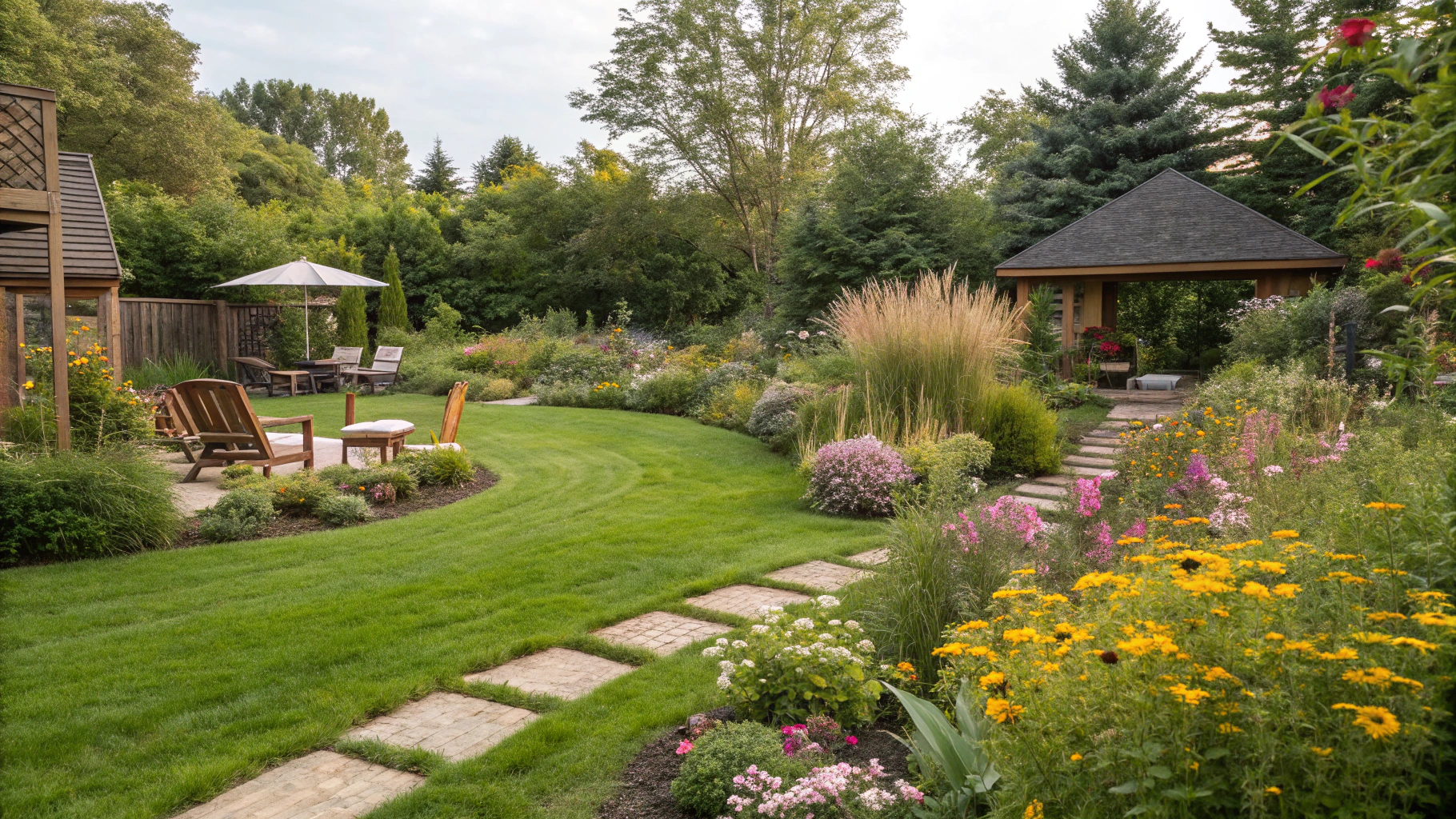 meadow landscaping ideas for backyards