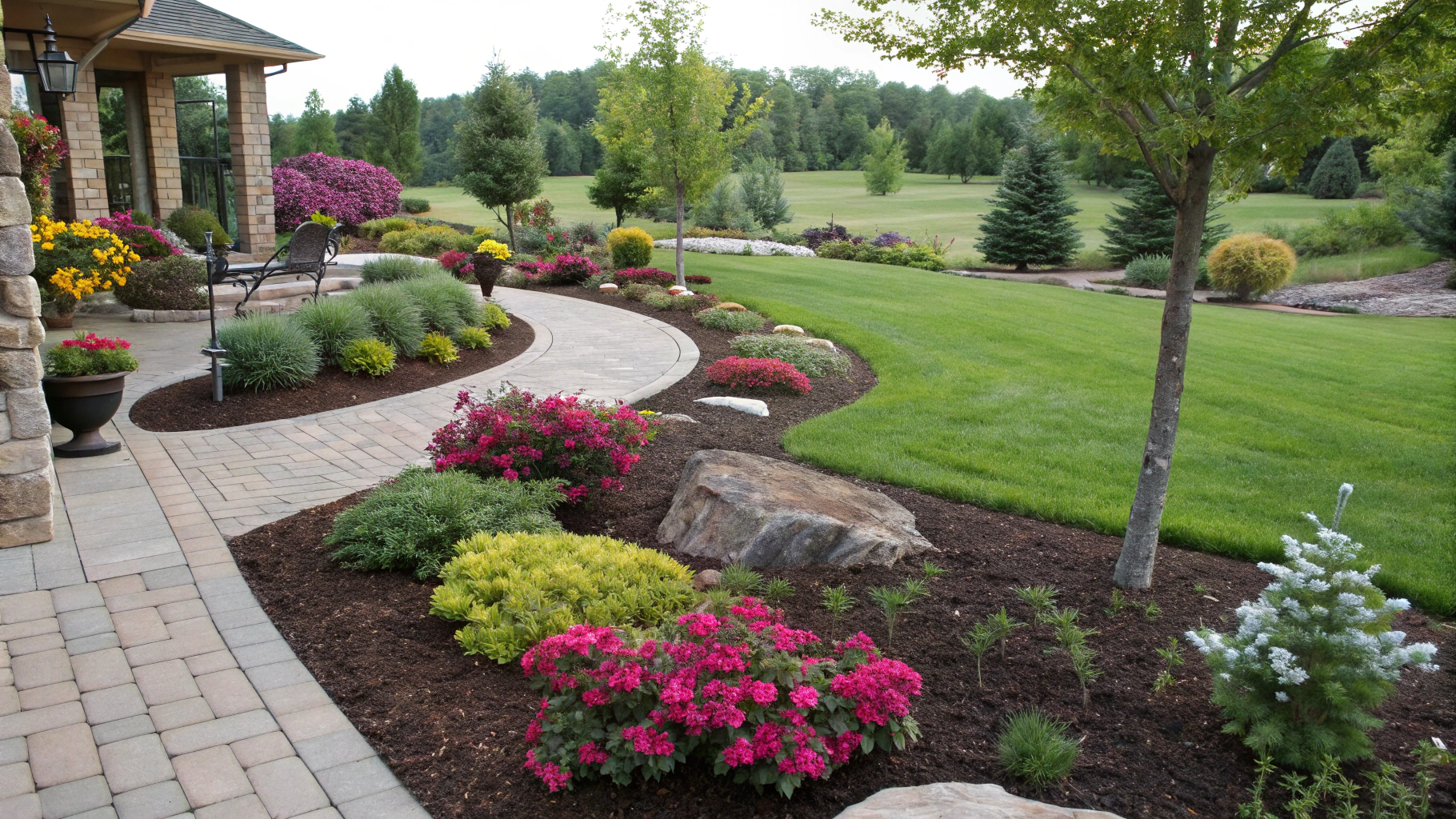 mulch landscaping ideas