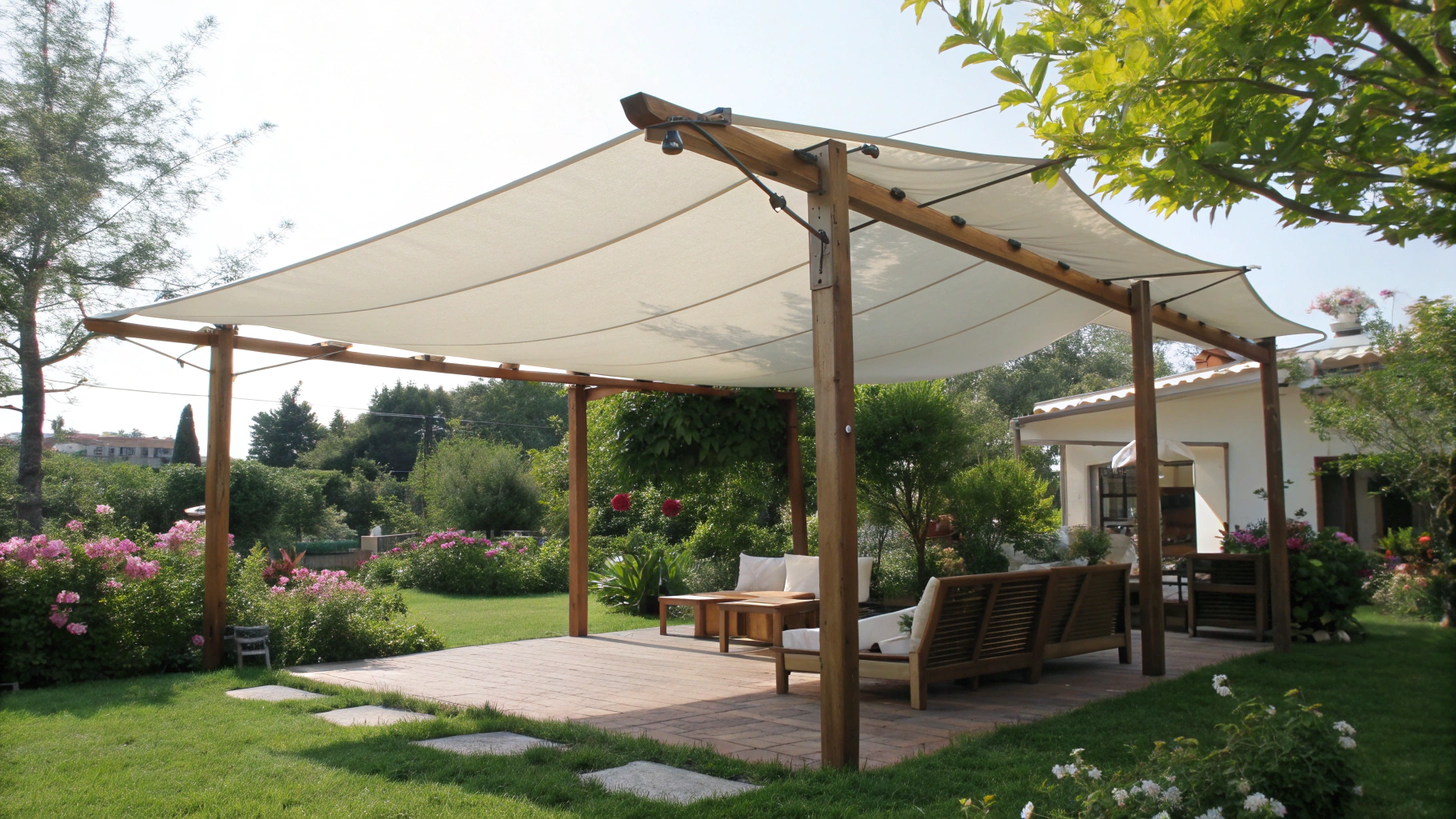 outdoor canopy ideas for shade