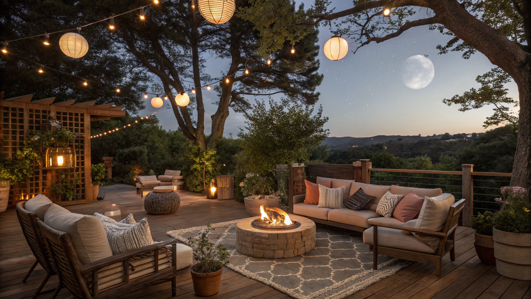outdoor living room decor ideas