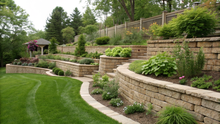 retaining wall landscaping ideas