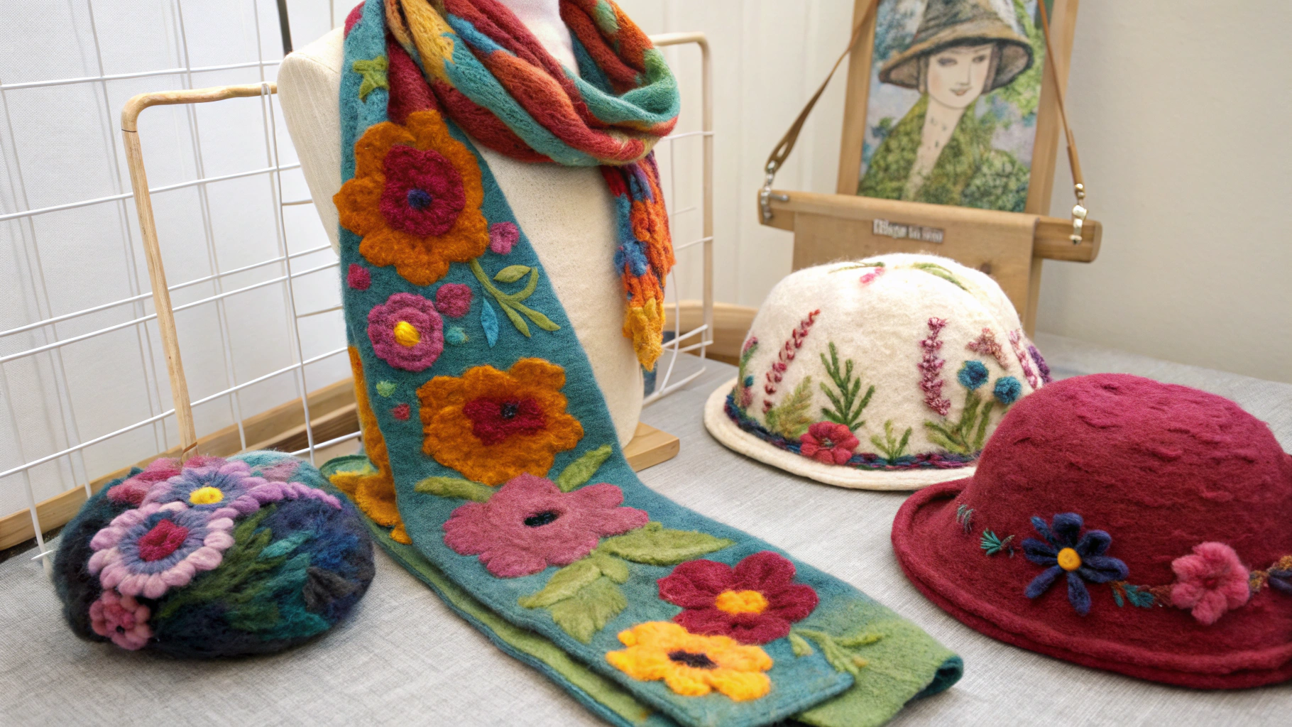 wet felting project ideas